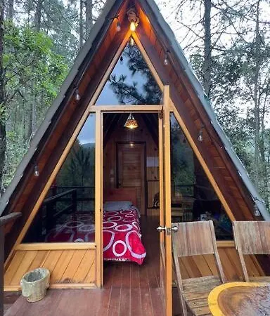 Cabana Privada En El Bosque, Cerca Al Rio Starlinkk San Mateo Rio Hondo Exterior photo
